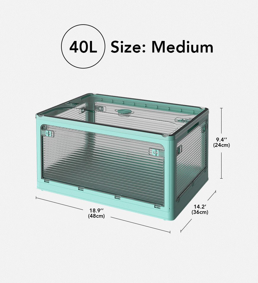 Joybos Foldable Storage Box Large Tool Clothing Toy Organizer Shoe Case Book Food Picnic Table Stool