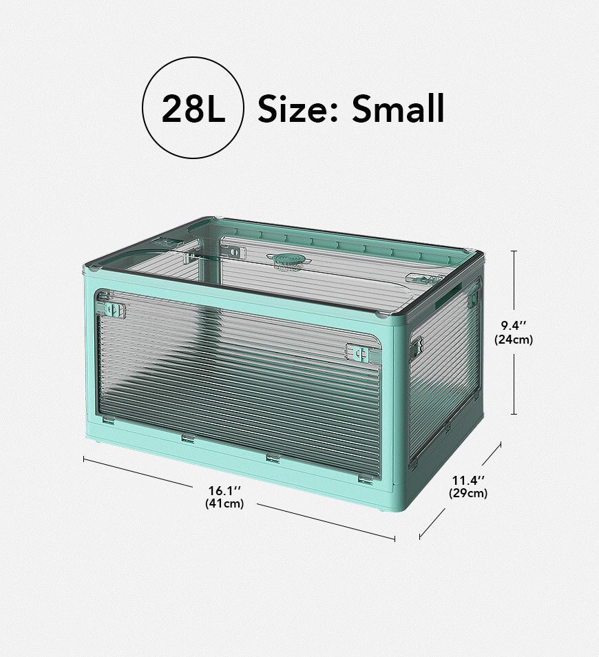 Joybos Foldable Storage Box Large Tool Clothing Toy Organizer Shoe Case Book Food Picnic Table Stool