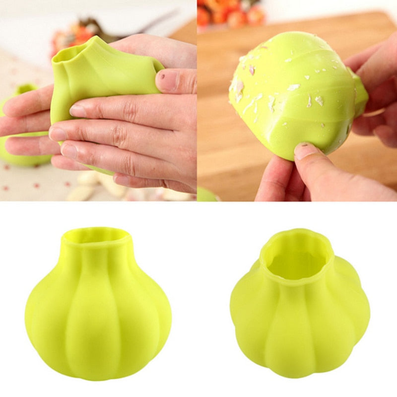 Silicone Garlic Profession Kitchen Diningroom Grater Peeler Tool Gadgets Easy Useful